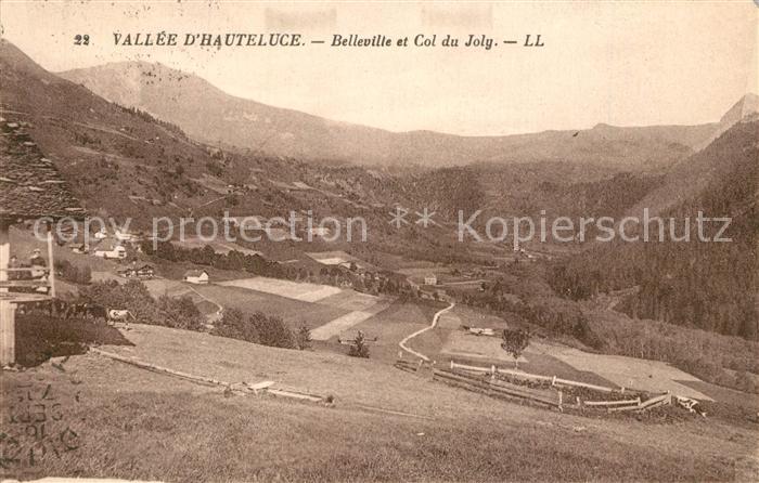 Hauteluce Vallee et Col du Joly