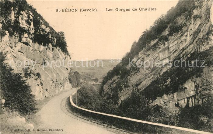 Saint-Beron Les Gorges de Chailles