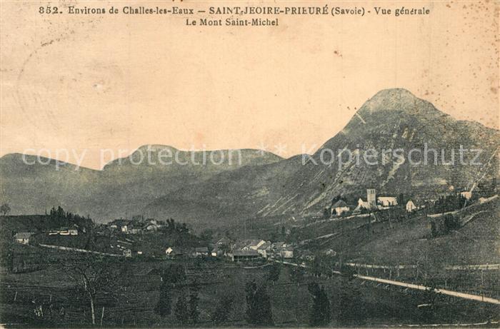Saint-Jeoire-Prieure Savoie Challes les Eaux Mont Saint Michel