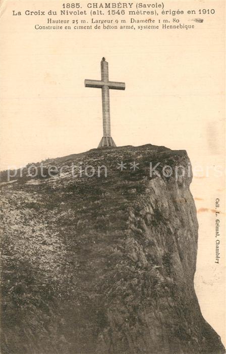 Chambery Savoie Croix du Nivolet