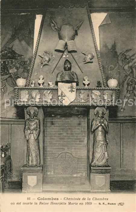 Colombe Chemin?e de la Chambre