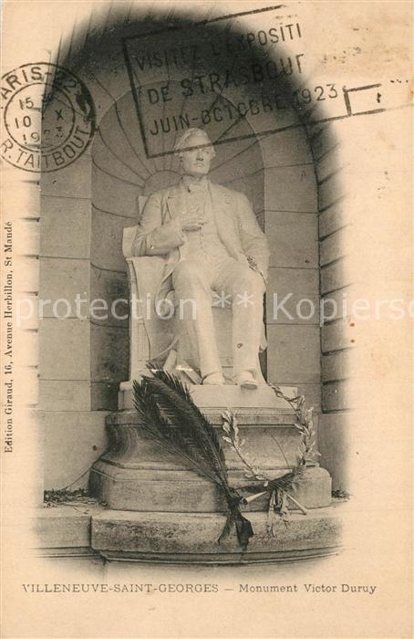 Villeneuve-Saint-Georges Monument Victor Duruy
