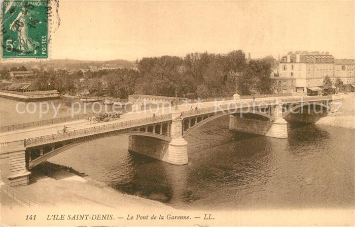 Ile Saint Denis Pont de la Garenne