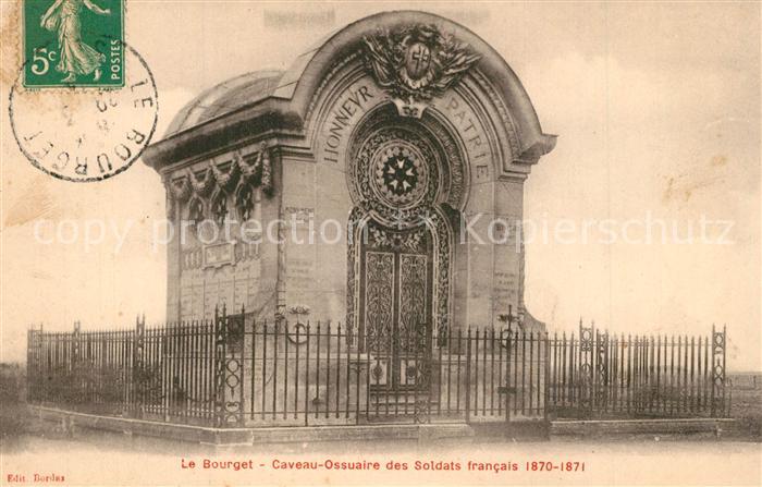 Le Bourget Seine-Saint-Denis Caveau Ossuaire des Soldats francais