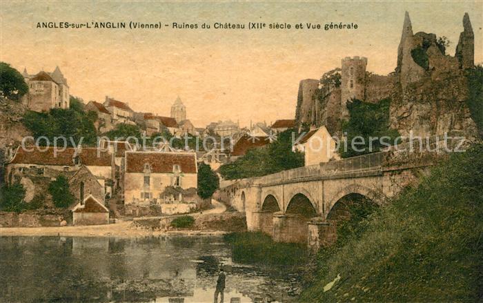 Angles-sur-l Anglin Ruines du Chateau