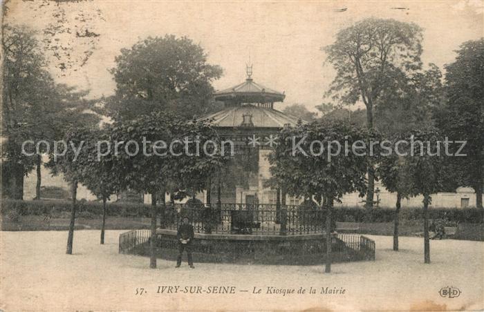 Ivry-sur-Seine Kiosque de la Mairie