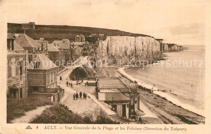 Ault Somme Plage et les Falaises