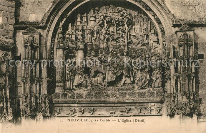 Neuville-au-Bois pres Corbie Eglise