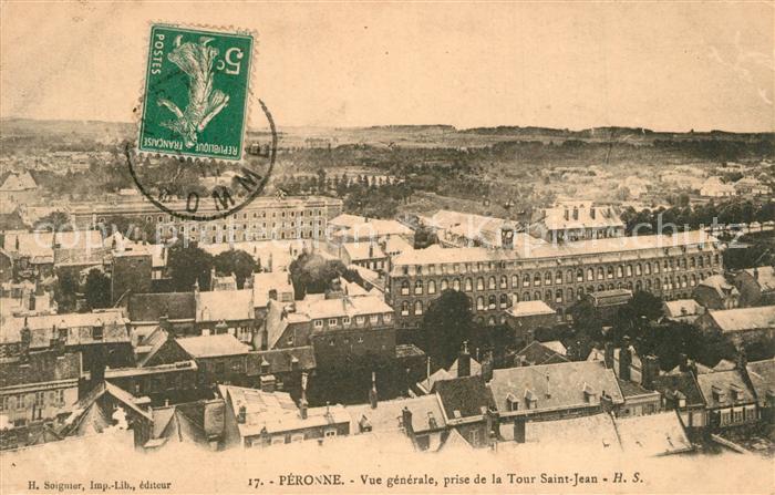 Peronne 80 Somme Tour Saint Jean