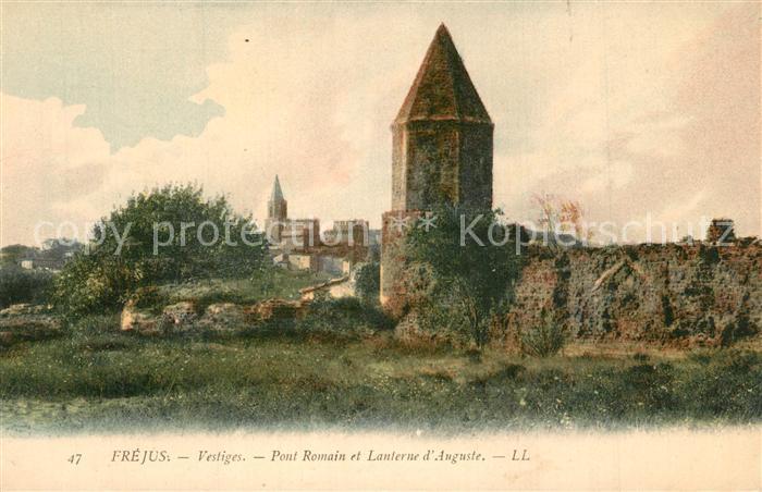 Frejus Pont Romain et Lanterne d`Auguste