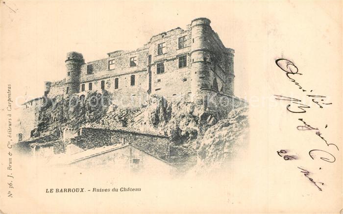 Le Barroux Ruines du Chateau
