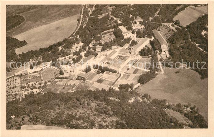 Montjoyer Abbaye Notre-Dame d Aiguebelle Fliegeraufnahme