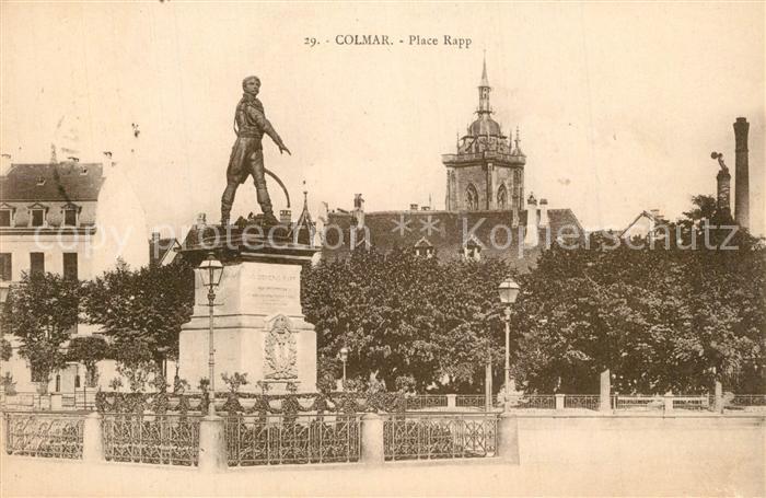 Colmar Haut Rhin Elsass Place Rapp