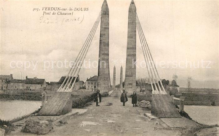 Verdun-sur-le-Doubs Pont de Chauvort