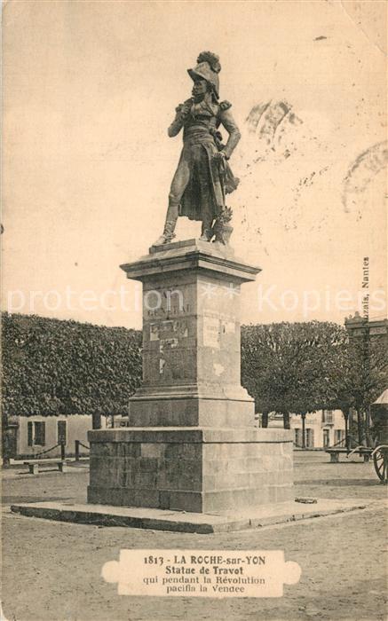 La Roche-sur-Yon Statue de Travot