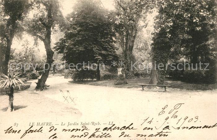 Le Havre Jardin Saint Roch