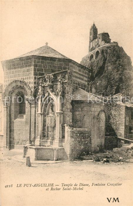 Aiguilhe Temple de Diane Rocher Saint Michel