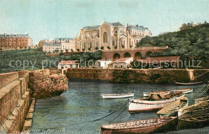 Biarritz Pyrenees Atlantiques Port des Pecheurs