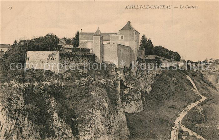Mailly-le-Chateau Chateau