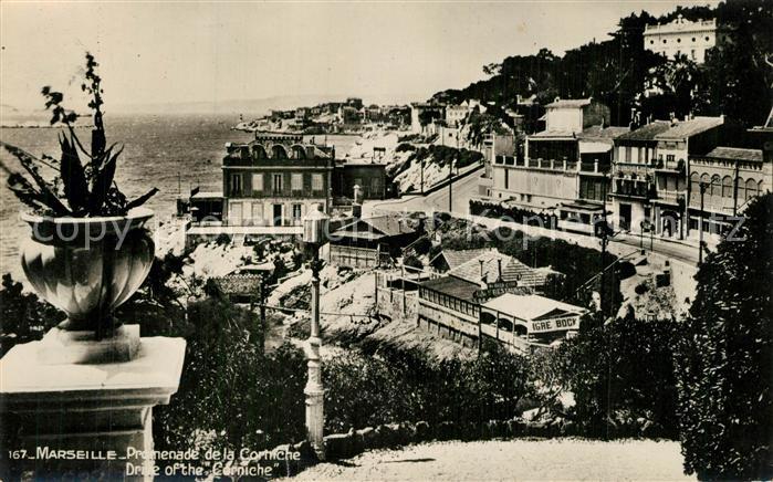 Marseille Bouches-du-Rhone Promenade de la Corniche