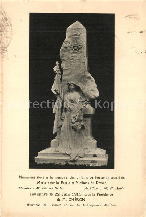 Fontenay-sous-Bois Monument