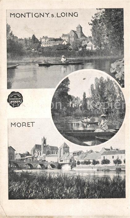 Montigny-sur-Loing et Moret Vue partielle