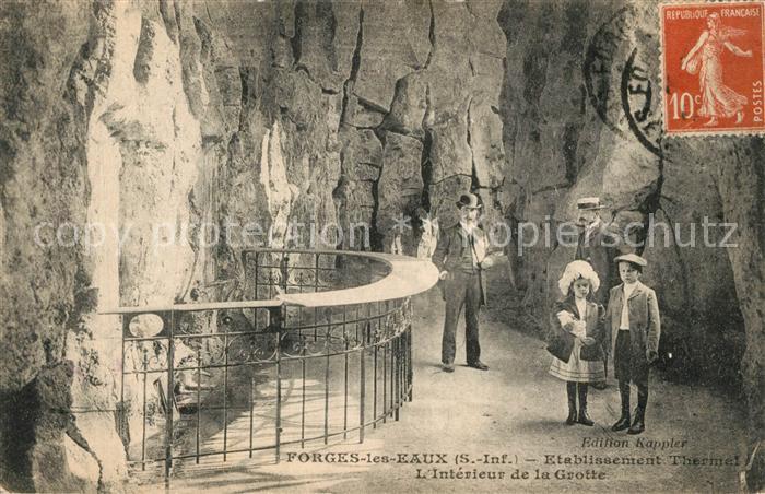 Forges-les-Eaux Etablissement Thermal Interieur de la Grotte