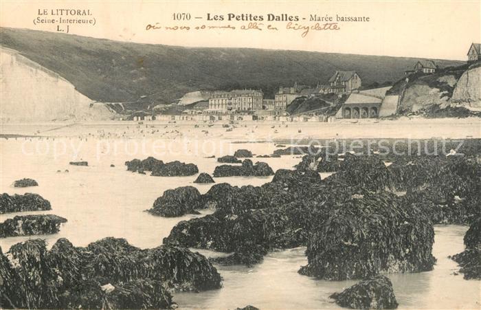 Les Petites Dalles Maree baissante