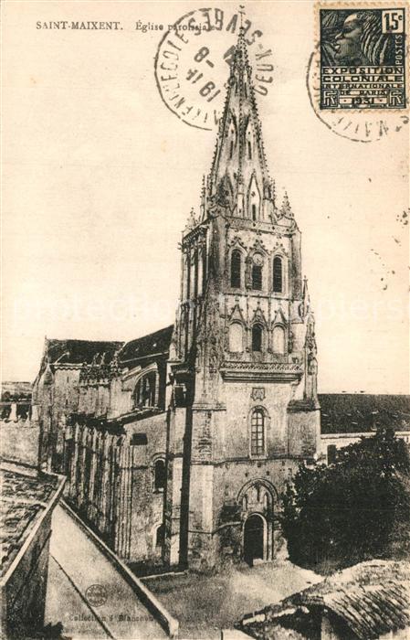 Saint-Maixent-l Ecole Eglise paroissiale