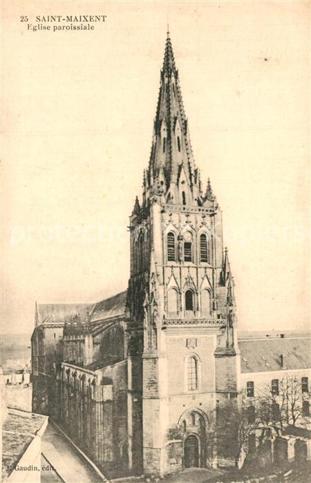 Saint-Maixent-l Ecole Eglise paroissiale