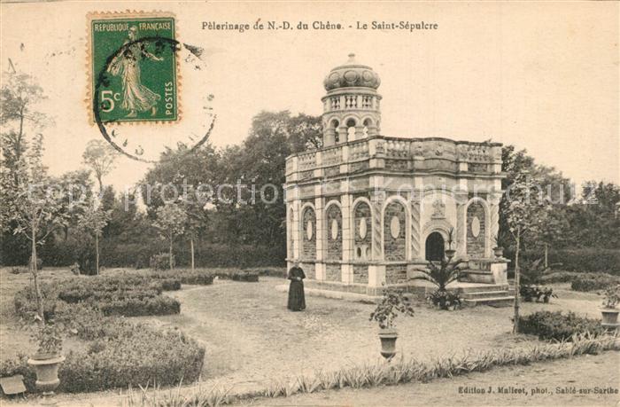 Sable-sur-Sarthe Pelerinage de ND du Chene Le Saint Sepulcre