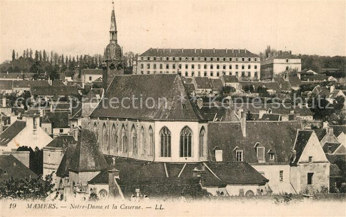 Mamers Sarthe Notre Dame et la Caserne