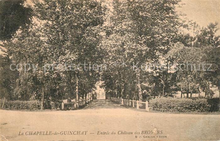 La Chapelle-de-Guinchay Entree du Chateau des Broyers