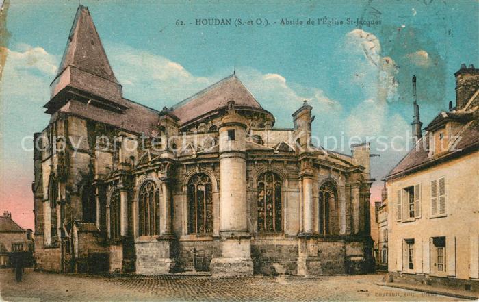 Houdan Abside de l’Eglise St Jacques