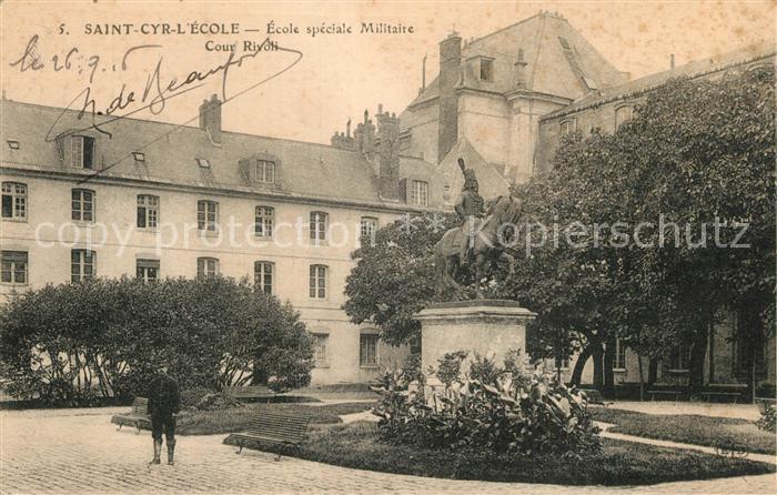 Saint-Cyr-l Ecole Ecole speciale Militaire Cour Rivoli