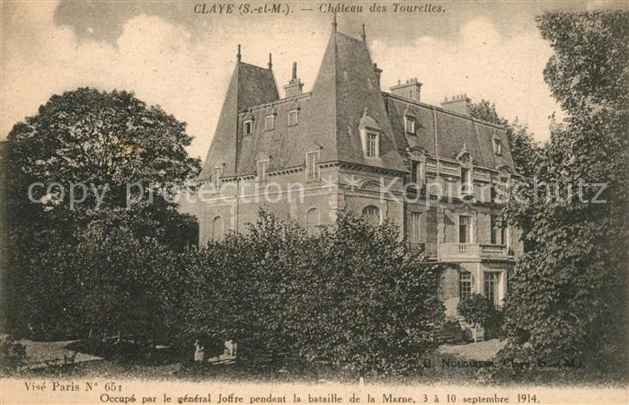 Claye-Souilly Chateau des Tourelles