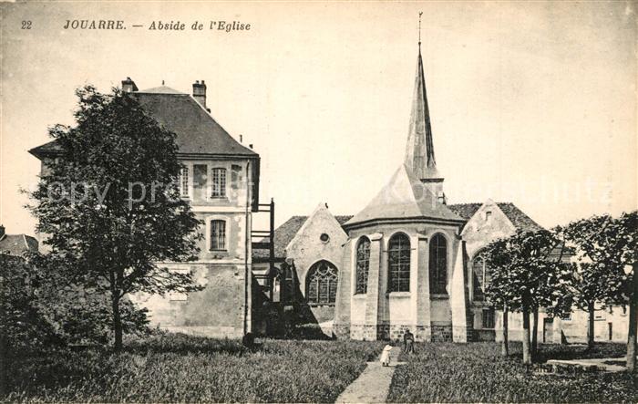 Jouarre Abside de l'Eglise