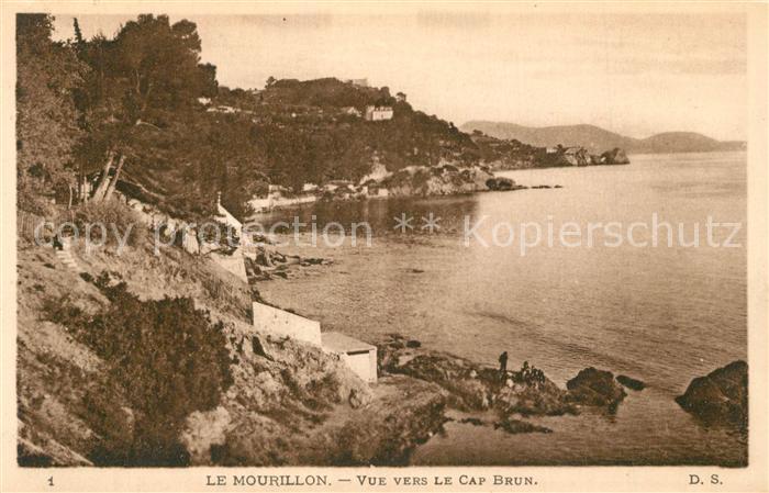 Le Mourillon Toulon-sur-Mer 83 Var Vue vers le Cap Brun