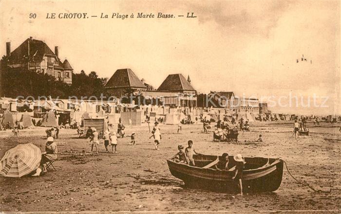 Le Crotoy La Plage a Maree Basse