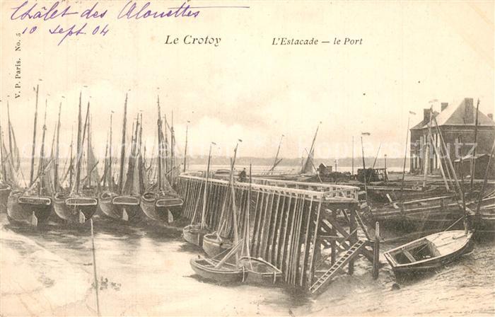 Le Crotoy Estacade le Port