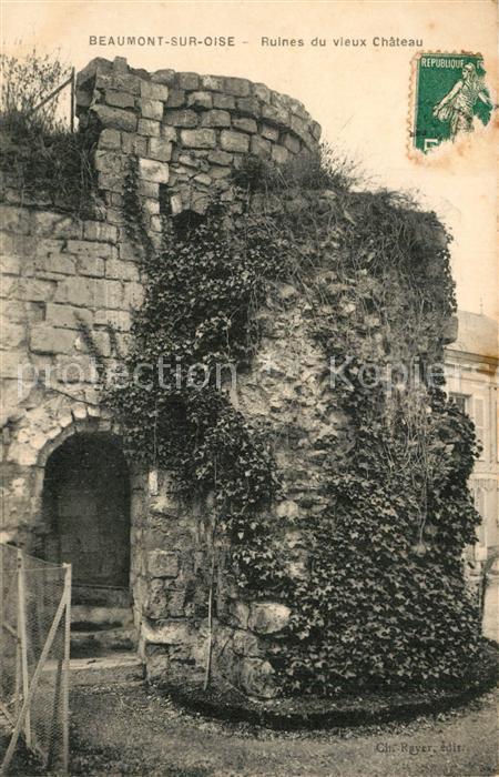 Beaumont-sur-Oise Ruines du vieux Chateau