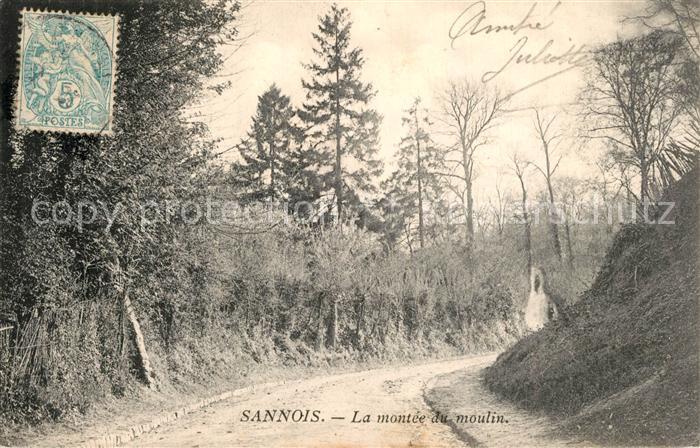 Sannois La montee du moulin