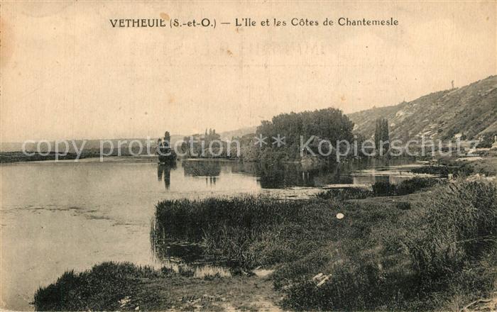 Vetheuil Ile et les Cotes de Chantemesle