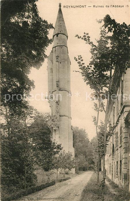 Royaumont Ruines de l'Abbaye