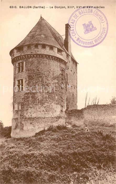 Ballon Sarthe Le Donjon