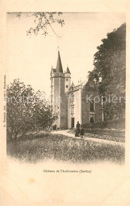 Crosmieres Chateau de l'Arthuisiere