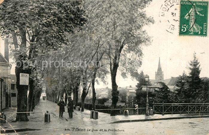 Saint-Calais Sarthe Le Quai de la Prefecture