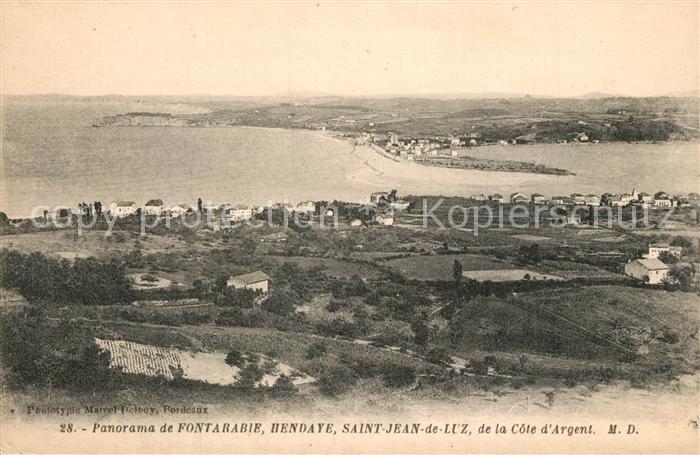 Saint-Jean-de-Luz Panorama de Fontarabie