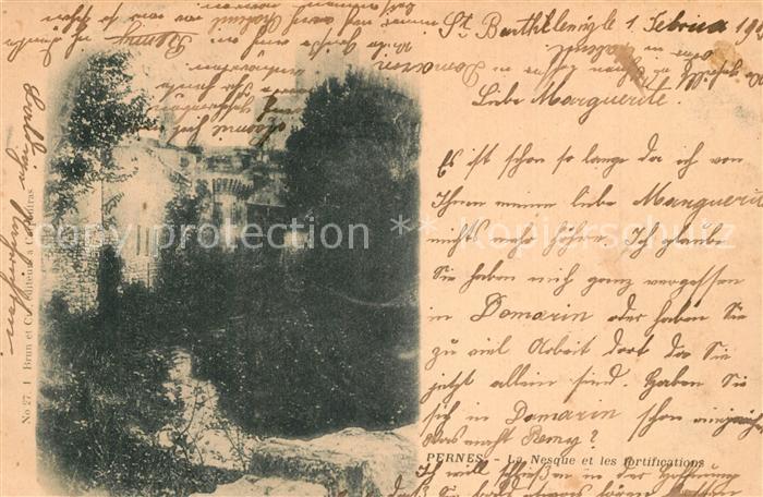 Pernes La Nesque et les fortifications