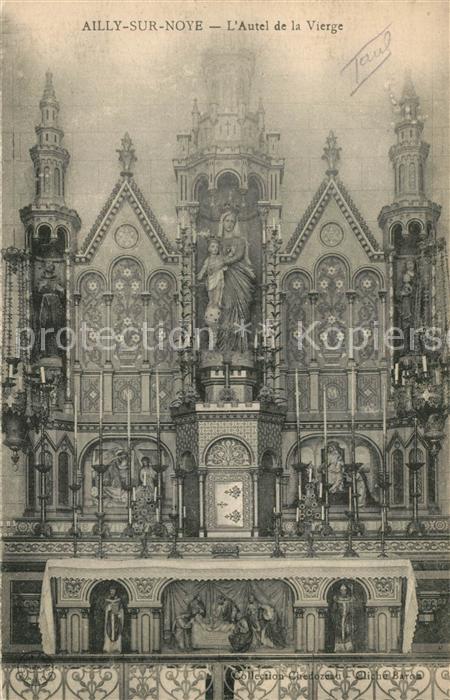 Ailly-sur-Noye Autel de la Vierge